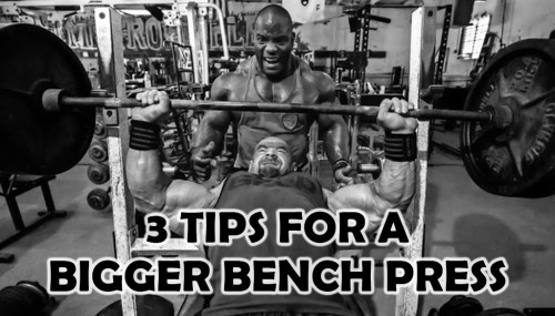 3 TIPS FOR A BIGGER BENCH PRESS!