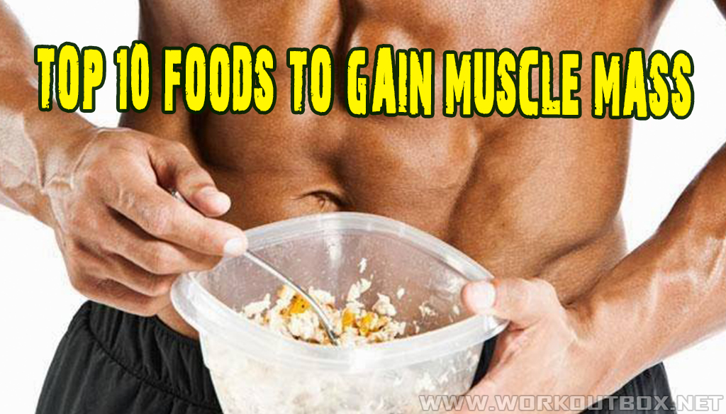 Top 10 Foods To Gain Muscle Mass | Project NEXT