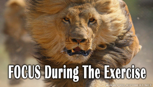 Focus During The Exercise