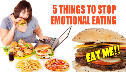 5 things to stop emotional eating