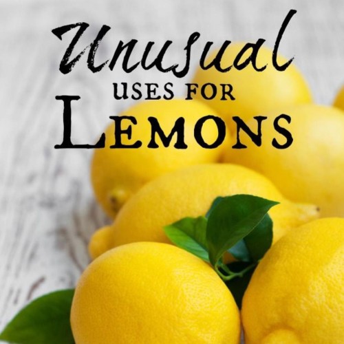 Unusual Uses For Lemons