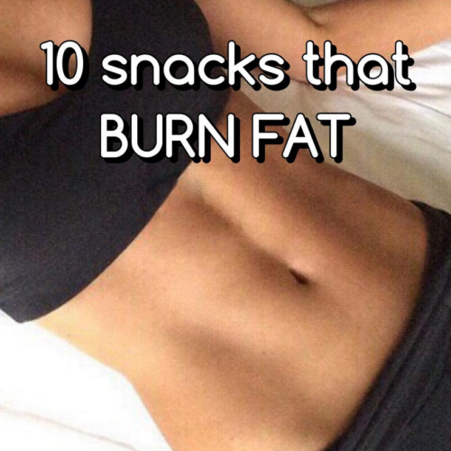 10 Snacks That Burn Fat