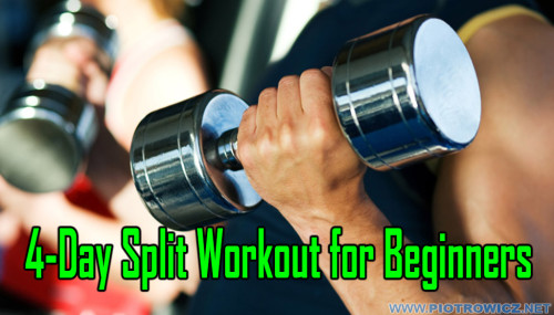 4-Day Split Workout for Beginners
