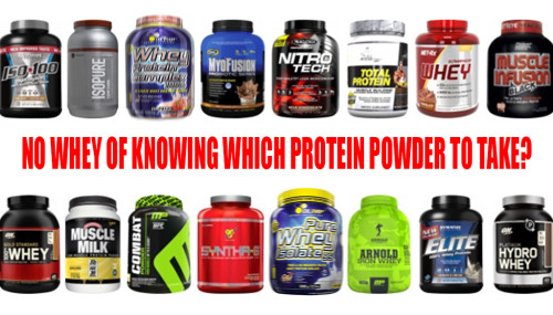 No Whey of Knowing Which Protein Powder to Take?
