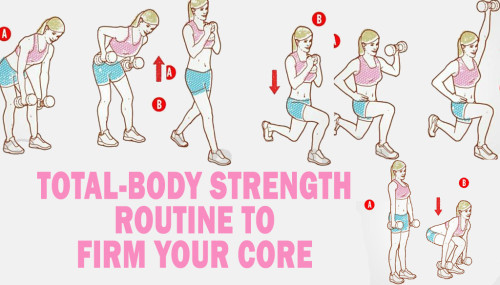 Total-Body Strength Routine To Firm Your Core
