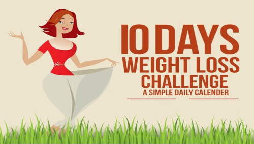 Diet to Lose Weight in 10 Days: A Simple Daily Calender