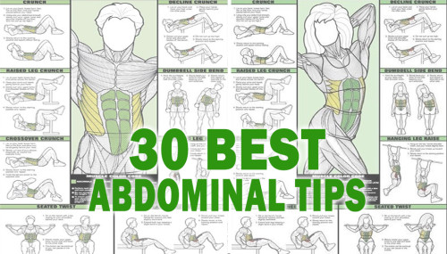 30 Best Abdominal Tips