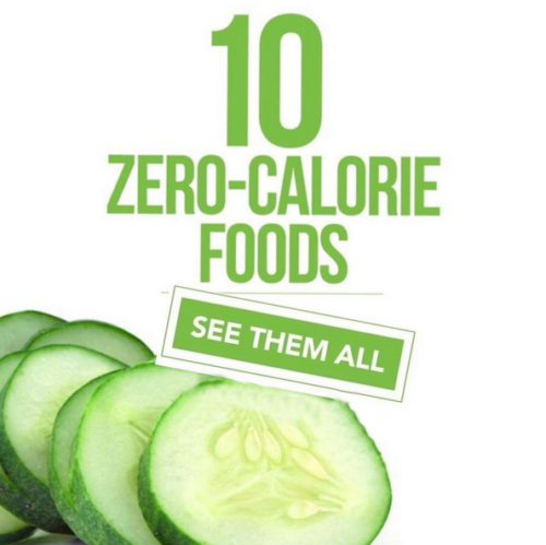10 Zero-Carorie Foods